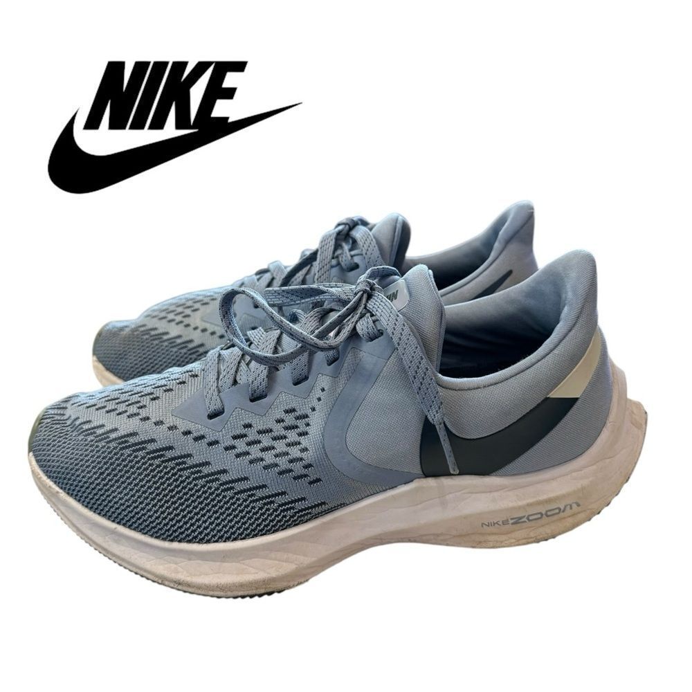 Nike Women's Air Zoom Winflo 6 Monsoon Blue Indigo Fog 7.5